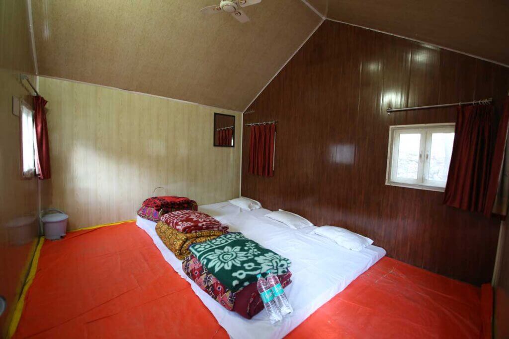 inside the cabins
