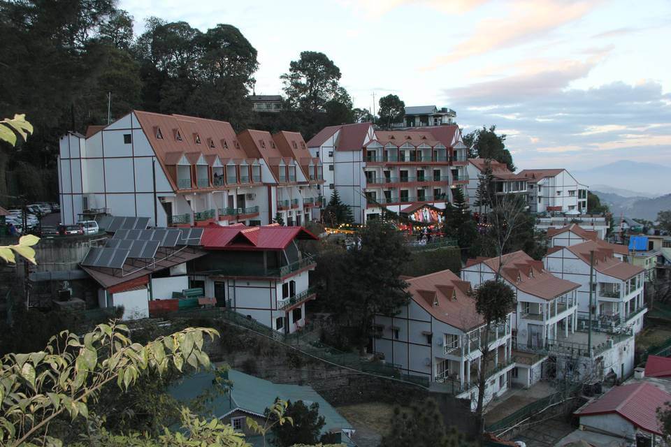 Kasauli Hills Resort — hill station resort near Chandigarh with pool and valley views