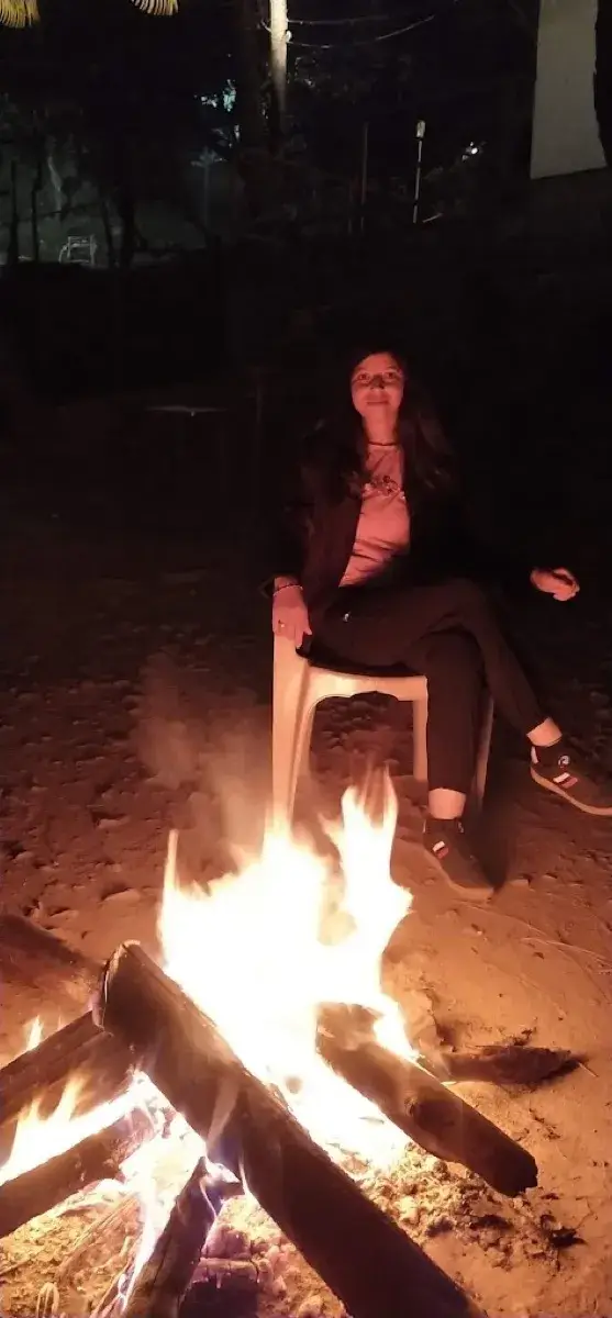 Bonfire night at Camp Roxx — camping near Delhi