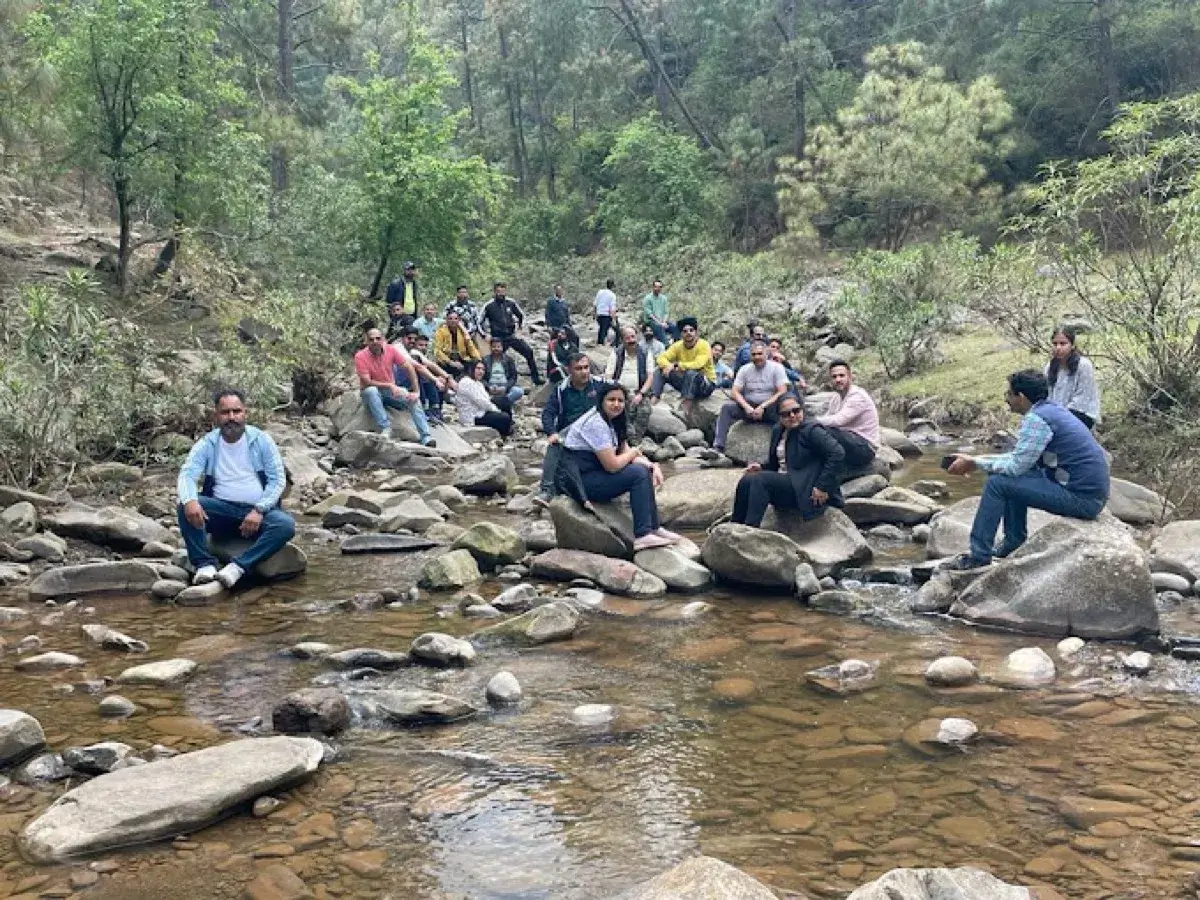 Riverside camping experience at Camp Roxx