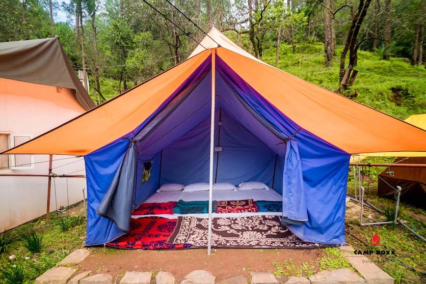 Alpine Tents at Camp Roxx — camping near Delhi with comfortable accommodation